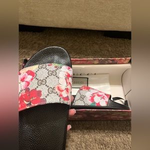 Gucci Floral Slides